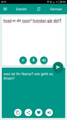 Danish-German Translator android App screenshot 1