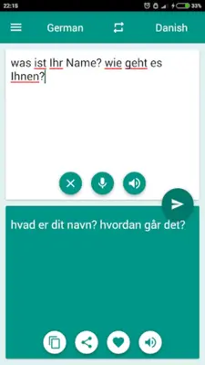 Danish-German Translator android App screenshot 2